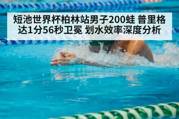 短池世界杯柏林站男子200蛙 普里格达1分56秒卫冕 划水效率深度分析